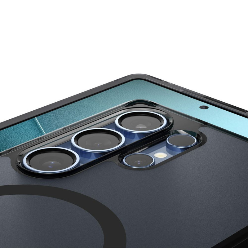 Spigen Ultra Hybrid Mag Hülle für Samsung Galaxy S25 Ultra – Schwarz