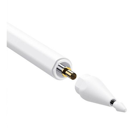 BASEUS rysik do telefonu pojemnościowy Stylus Writing 2 Lite LED (wersja aktywna) 130 mAh biały P80015802213-02/BS-PS025