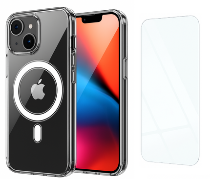 Etui do iPhone 15+ (Plus) MagSafe + Szkło