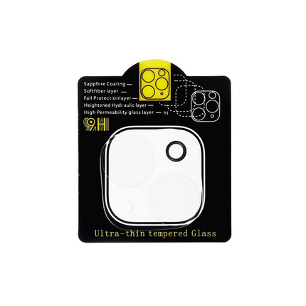 Szkło hartowane 5D Full Glue do aparatu - do iPhone 16 Transparent